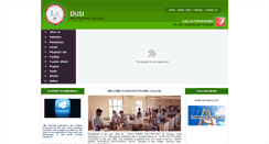 Desktop Screenshot of dusipolytechnic.com